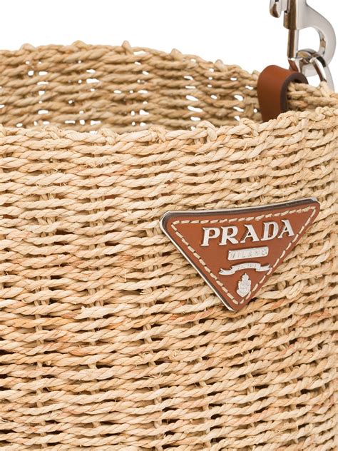 prada woven bucket bag|vintage prada bucket bag.